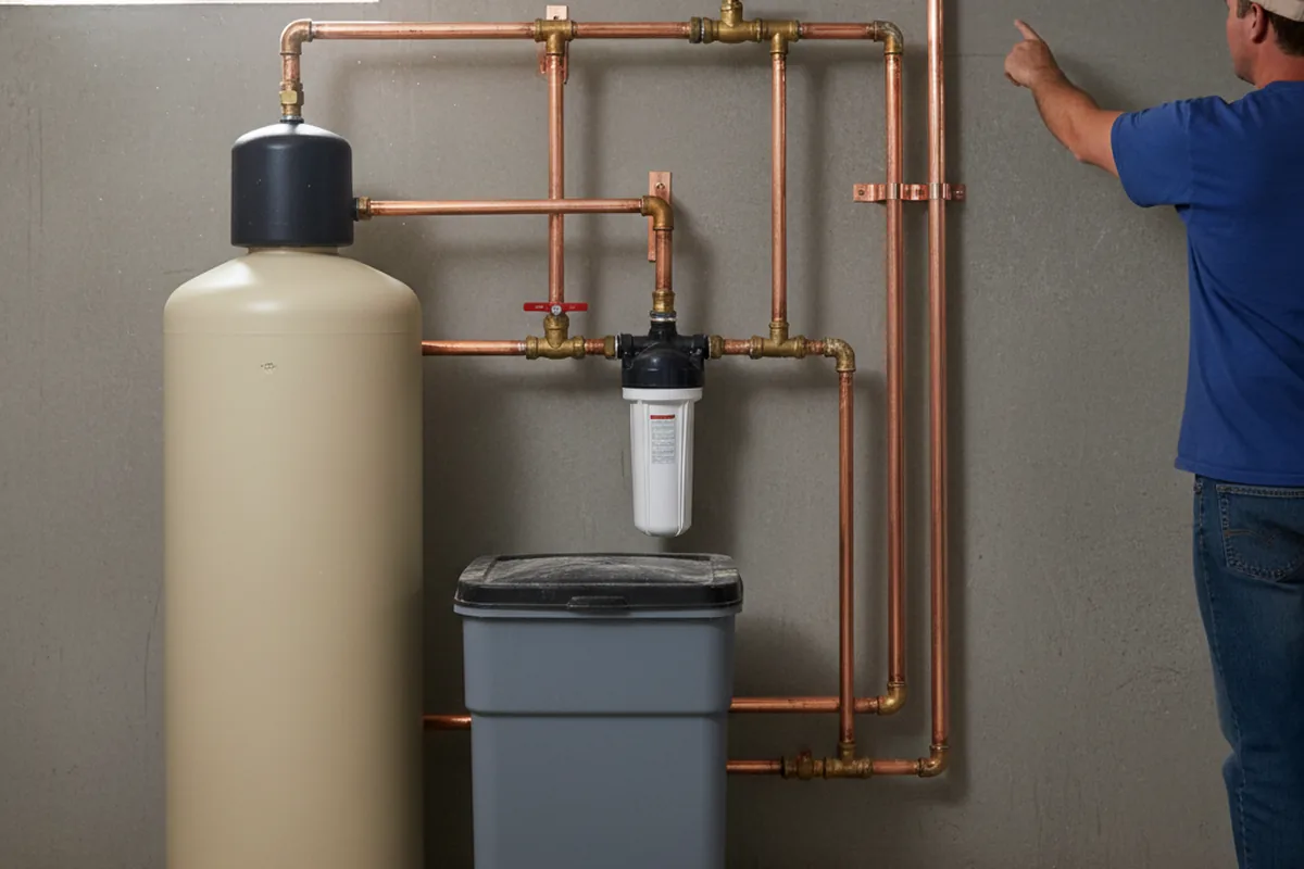 Whole-house water treatment system installed in Saint Louisville
